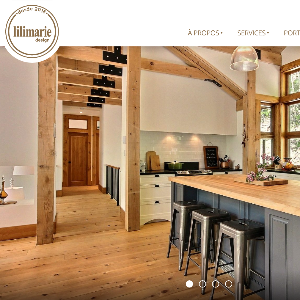 Site web Lilimarie Design