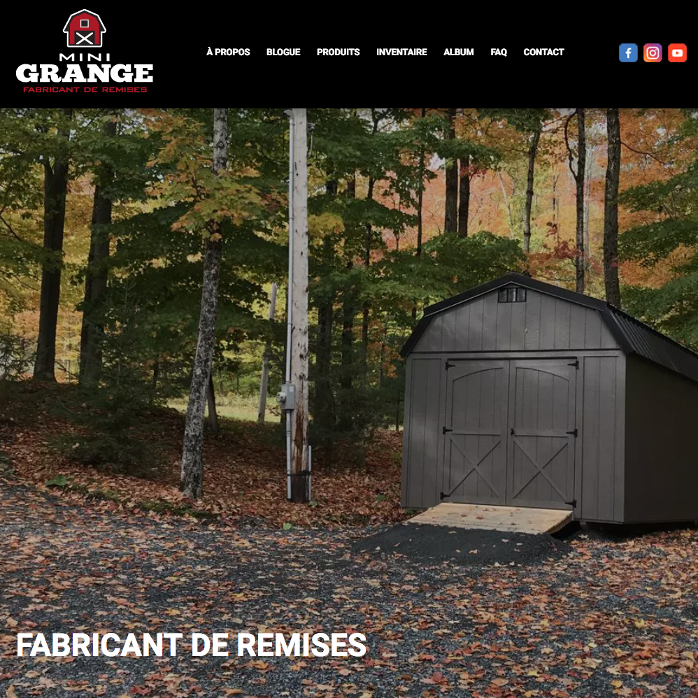 Site web Mini-Grange