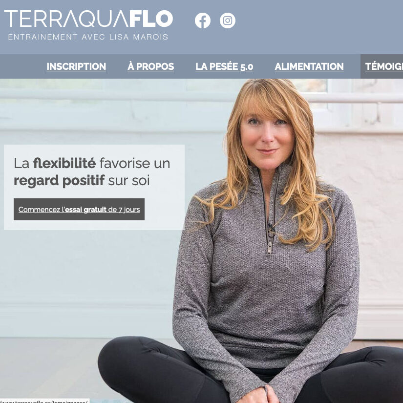 Le site web TerraquaFLO