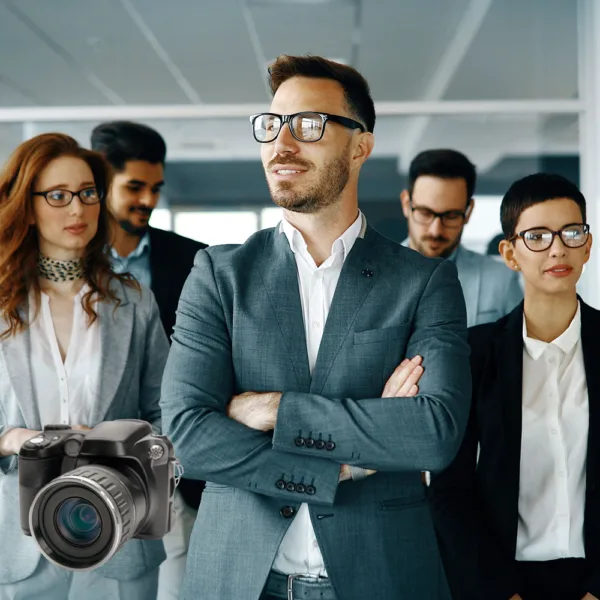 Photographie de groupe de qualité professionnelle