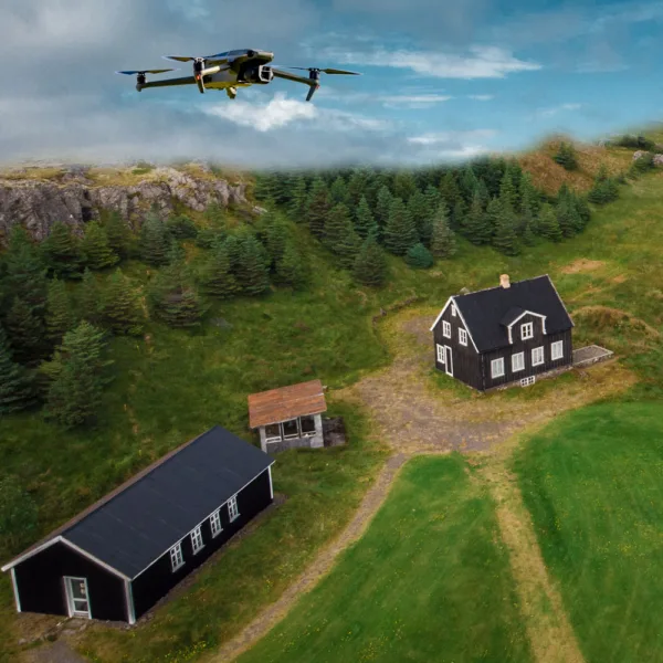 Vidéographie de votre propriété avec un Drone